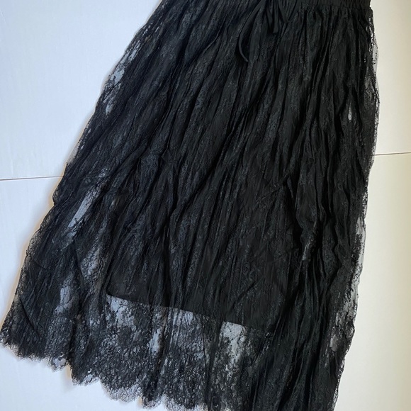 SOLD The Kooples Black lace skirt - Picture 4 of 5